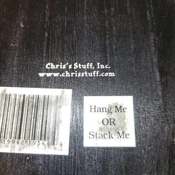 Rescuing Trapped Wine Decorative Wood Sign By Chriss Stuff Inc. 10" x 10" - Picture 3 of 5